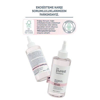 The Purest Solutions 200 ml Hassas Ciltler için Arındırıcı ve Aydınlatıcı PHA Pembe Tonik - 3