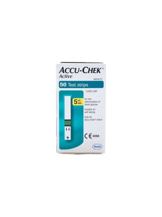 Active Strip 50 Adet 1 Accu-Chek Active Strip 50 Adet - 1