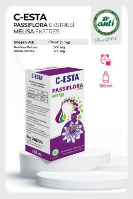 anti C Esta Passiflora 150 ml Şurup - anti