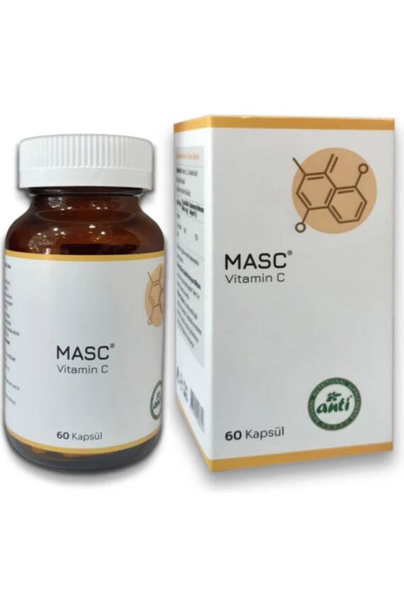 anti Masc C-vitamin 60 Kapsül - 1
