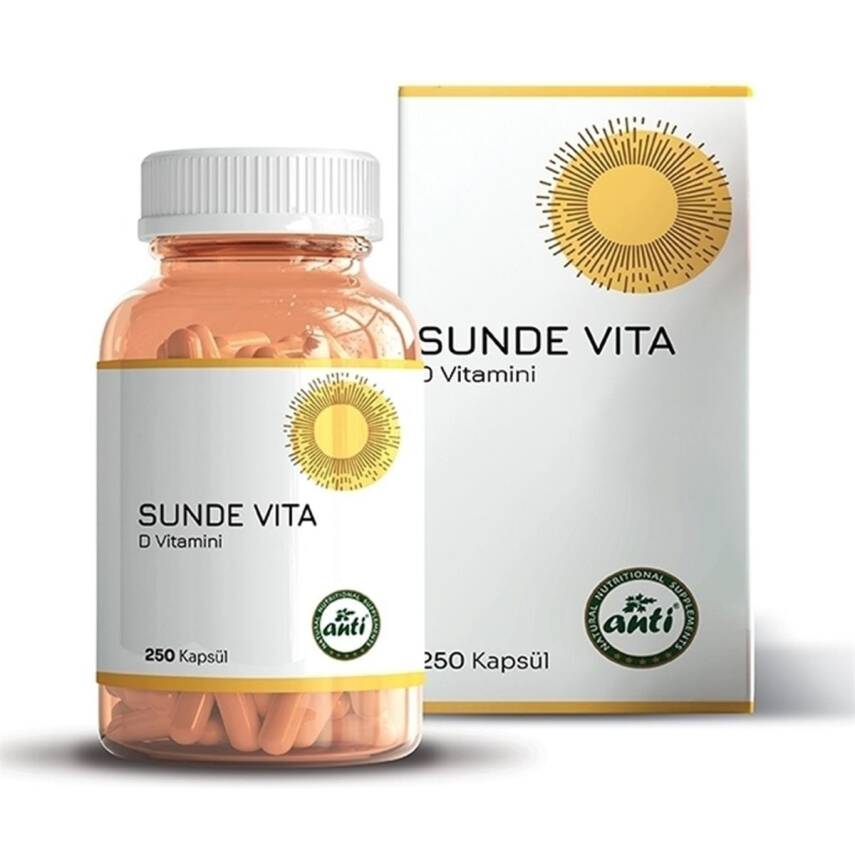 Anti Naturel Sunde Vita 250 Kapsül - 1