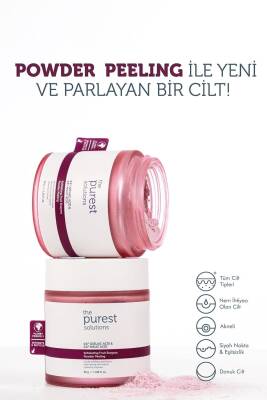 Arındırıcı ve Aydınlatıcı Enzim Peeling Toz Temizleyici 55 gr (%0,6 Azelaic Acid & Malic Acid) - 2