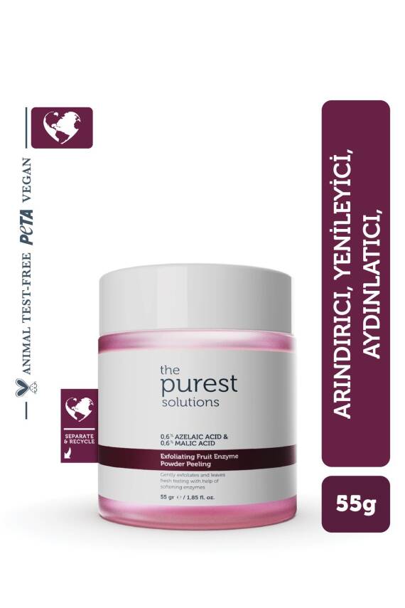 The Purest Solutions 55 gr Arındırıcı ve Aydınlatıcı Meyve Asitleri Içeren Toz Enzim Peeling - 1