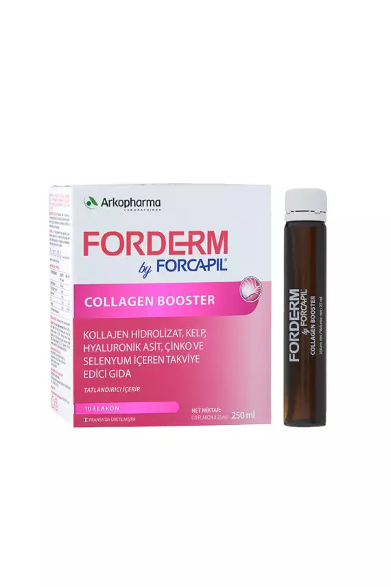 Arkopharma Forderm by Forcapil® Collagen Booster 10 Flakon - 1