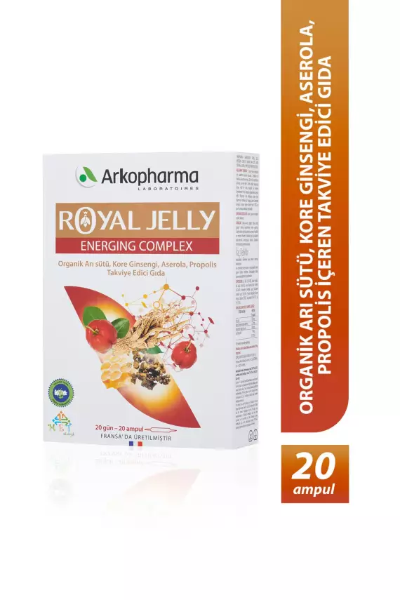 Arkopharma Royal Jelly Energıng Complex 20 Ampul - 1