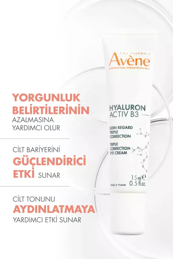 Avene Hyaluron Activ B3 15 ml Göz Çevresi Kremi - 4
