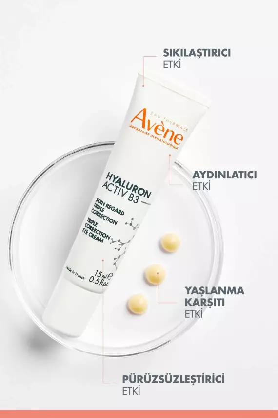 Avene Hyaluron Activ B3 15 ml Göz Çevresi Kremi - 3