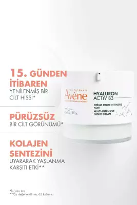 Avene Hyaluron Activ B3 40 ml Gece Kremi - 2