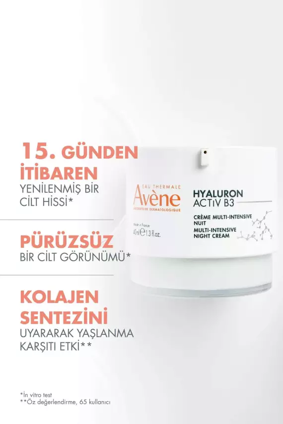 Avene Hyaluron Activ B3 40 ml Gece Kremi - 2