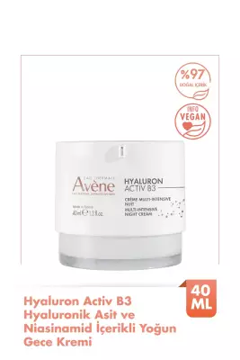 Avene Hyaluron Activ B3 40 ml Gece Kremi - 1