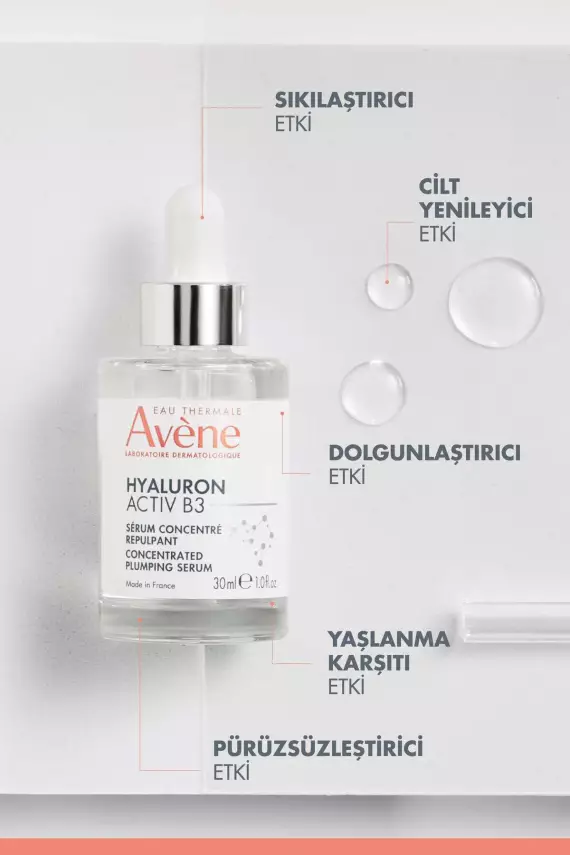 Avene Hyaluron Activ B3 Hyaluronik Asit ve Niasinamid İçeren Hücre Yenileme Etkili Serum 30 ml - 3