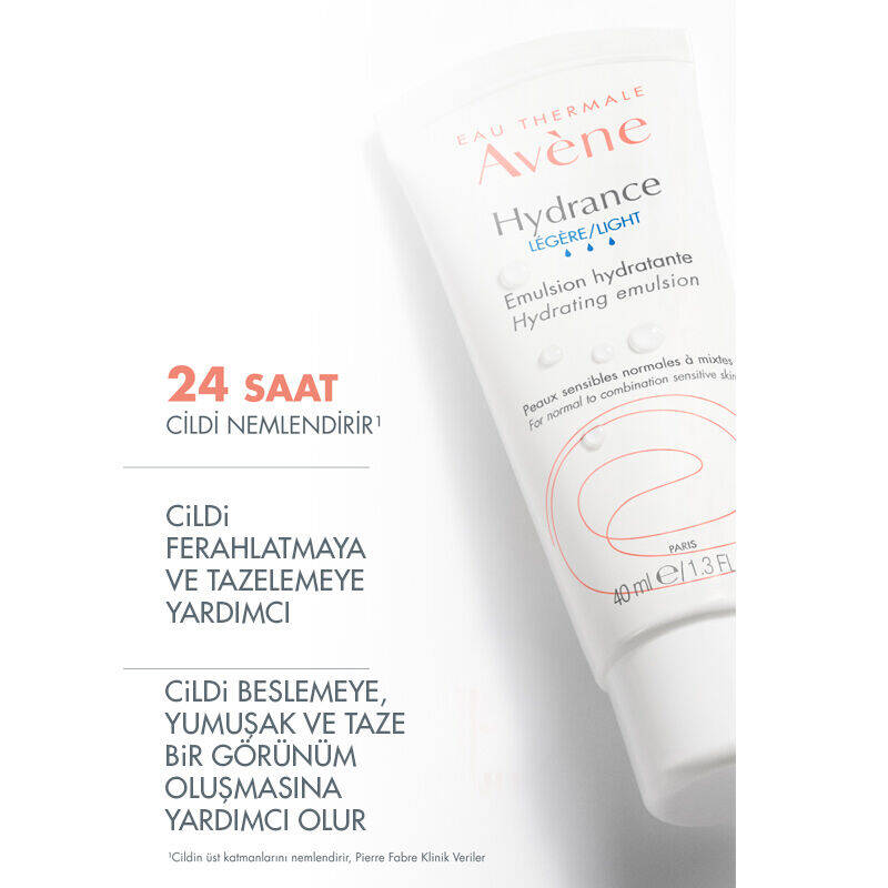 Avene Hydrance Legere Emulsion Hydratante 40ml - 4