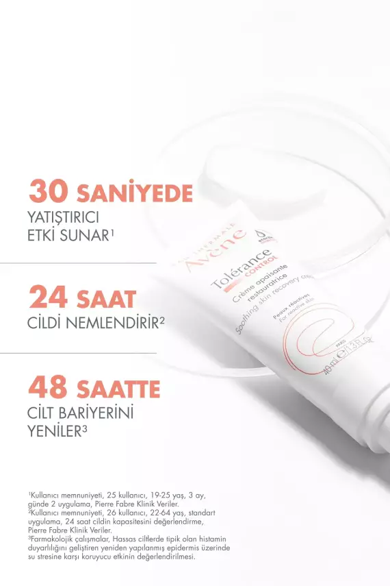Avene Tolerance Control Yatıştırıcı ve Yeniden Yapılandırıcı Cilt Bakım Kremi 40 ml - 2