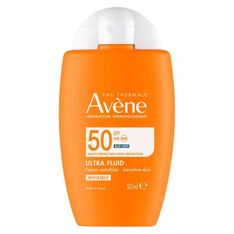 Avene Ultra Fluid Invisible SPF50 Normal ve Karma Ciltler için Çok Yüksek Korumalı 50 ml Güneş Kremi - 1