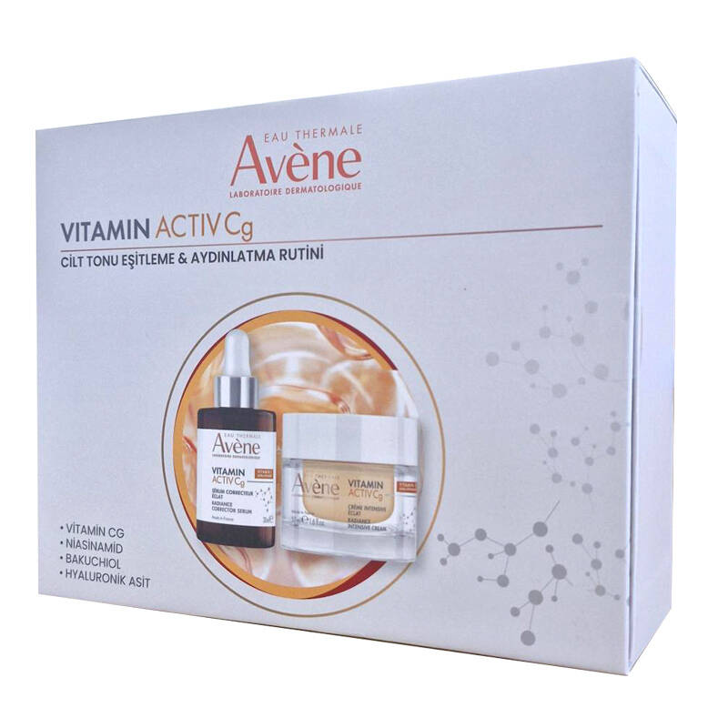 Avene Vitamin Activ CG Yaşlanma Karşıtı Bakım Seti - 1