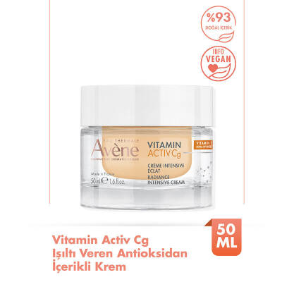 Avene Vitamin Activ CG Işıltı Veren Antioksidan İçerikli 50 ml Yoğun Yüz Kremi - 1
