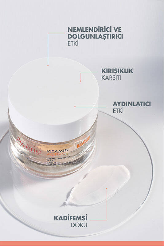 Avene Vitamin Activ CG Işıltı Veren Antioksidan İçerikli 50 ml Yoğun Yüz Kremi - 3