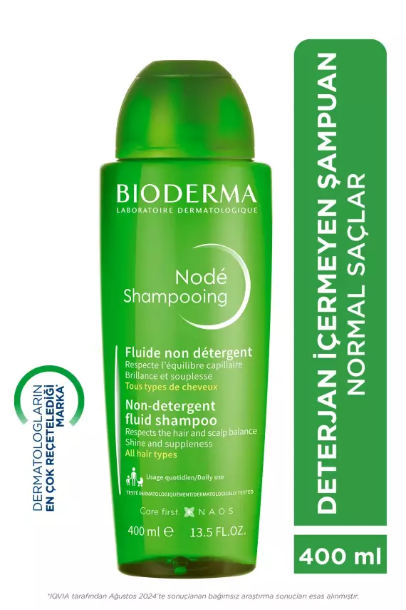 Bioderma Node Fluid Shampoo Saç Bakım Şampuanı 400 ml - 1
