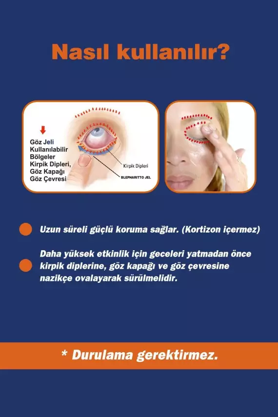 BLEPHARİTTO Göz Çevresi Bakım Jeli 20ml - 2