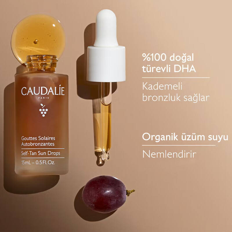 Caudalie 15 ml Güneşsiz Bronzlaştırıcı Damla - 4