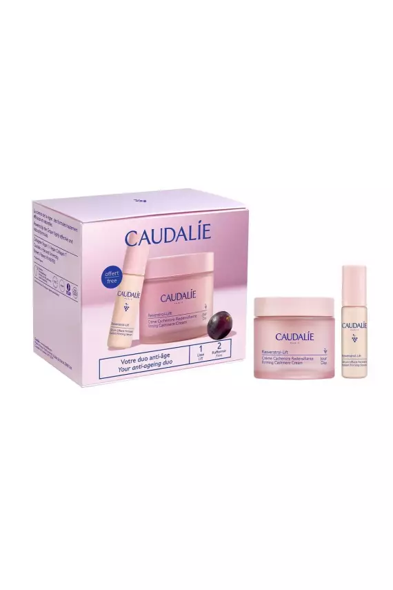 Caudalie Resveratrol-Lift Kaşmir 50 ml + Anında Sıkılaştırıcı Etkili Serum 10 ml - 1