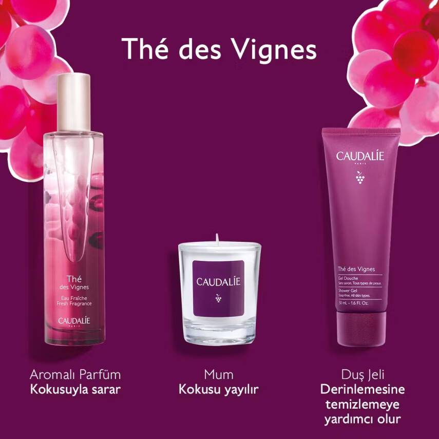 Caudalie Thé des Vignes Aromalı Parfüm Seti - 2