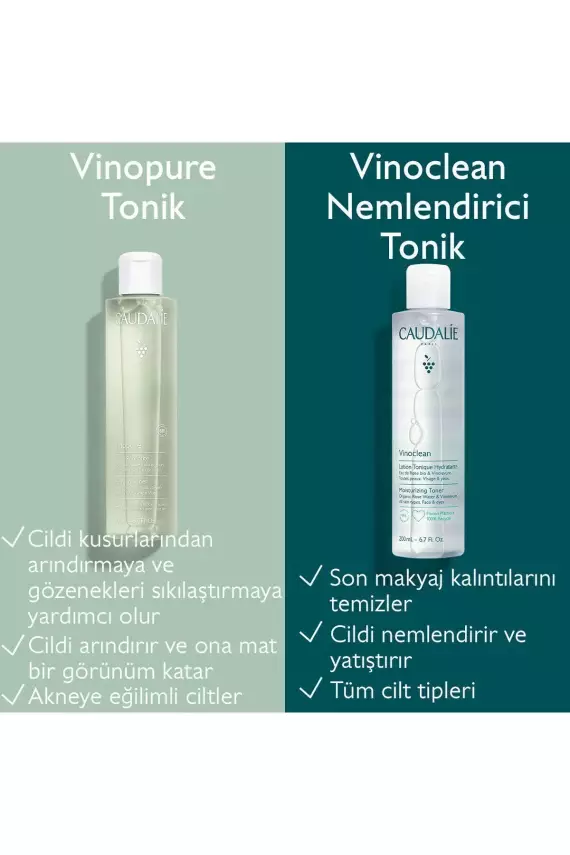 Caudalie 200 ml Vinoclean Nemlendirici Tonik - 2