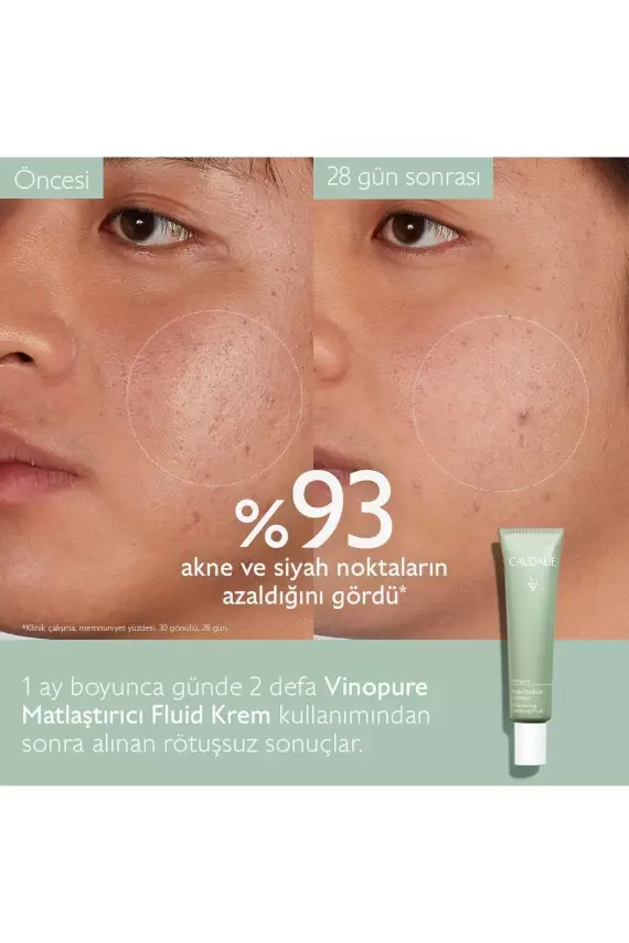 Caudalie Vinopure Matlaştırıcı Fluid Krem 40 ml - 4