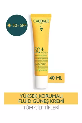 Caudalie Vinosun Spf50+ Protect Güneş Koruyucu Krem 40 Ml - 1