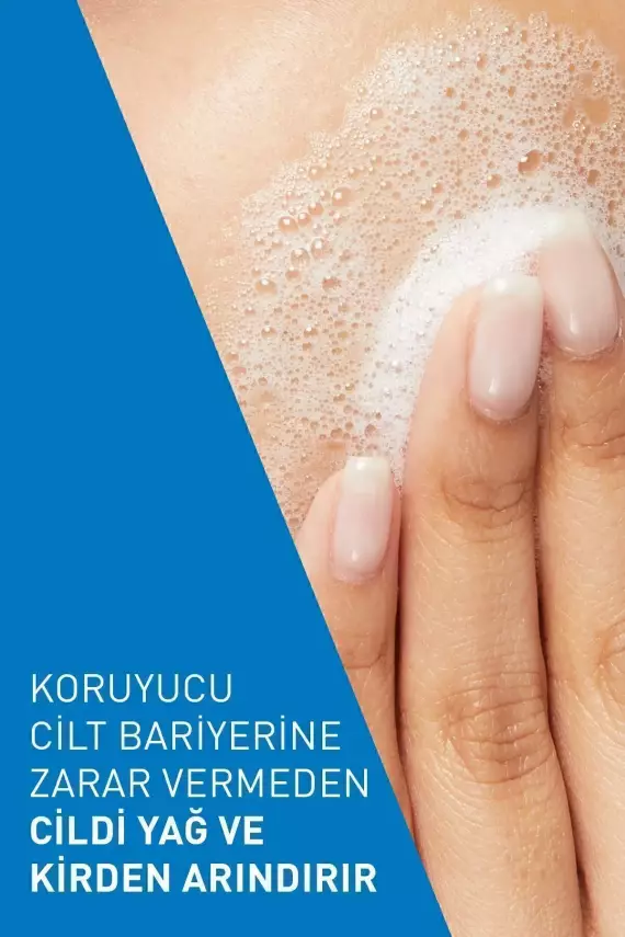 Cerave 473 ml Foaming Cleanser Köpüren Temizleyici - 3