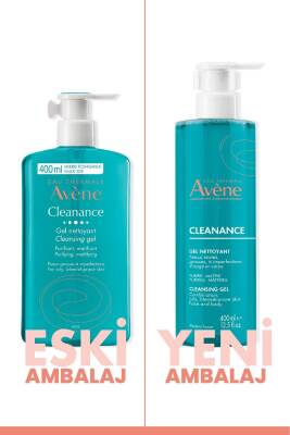 Cleanance Yağlı Ve Akneye Eğilimli Ciltler İçin Matlaştırıcı Temizleme Jeli 400 ml - 2