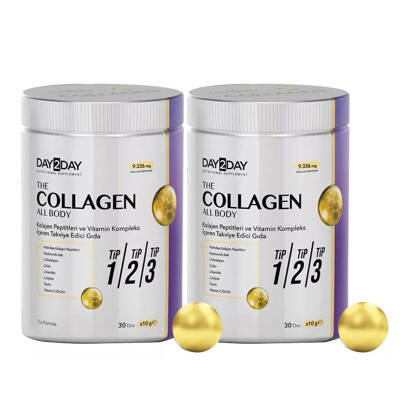 DAY2DAY The Collagen All Body Toz 300 Gr - 1 Alana 1 Bedava - 2