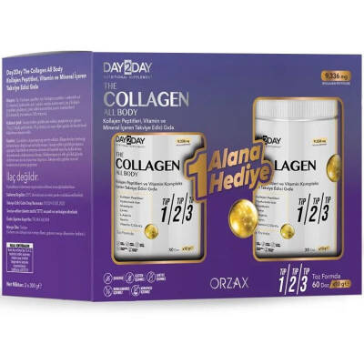 DAY2DAY The Collagen All Body Toz 300 Gr - 1 Alana 1 Bedava - 1