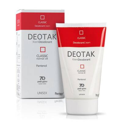 Deotak Classic 35 ml Normal Ciltler için Klasik ve Unisex Pantenol Krem Deodorant - 1