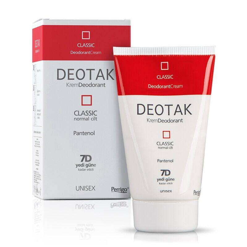 Deotak Classic 35 ml Normal Ciltler için Klasik ve Unisex Pantenol Krem Deodorant - 1