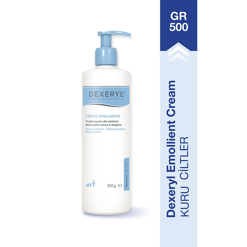 DEXERYL Emollient Cream Çok Kuru Ve Atopiye Eğilimli Ciltler Için Krem 500 ml - 1