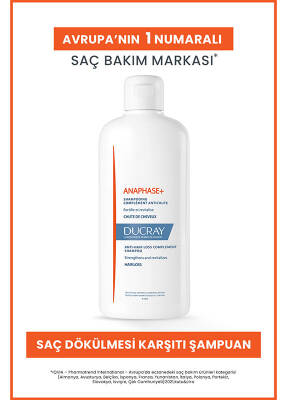 Ducray Anaphase+ Saç Dökülmesi Karşıtı Şampuan 400 ml - 1