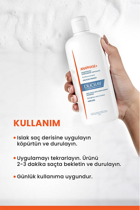 Ducray Anaphase+ Saç Dökülmesi Karşıtı Şampuan 400 ml - 4