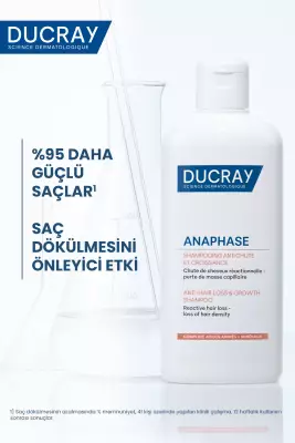 Ducray Anaphase+ Saç Dökülmesi Karşıtı Şampuan 400 ml - 2