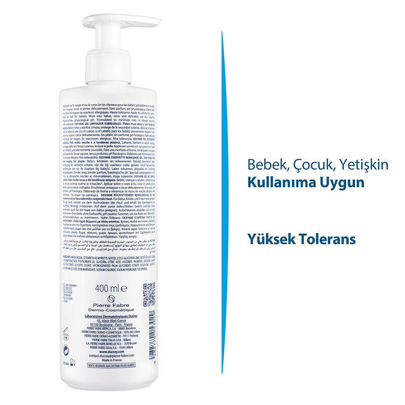 Ducray Dexyane Cildi Yatıştırarak Temizleyen Yıkama Jeli 400ml - 2