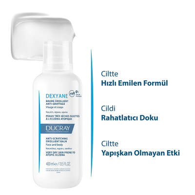 Ducray Dexyane Creme Emolliente Kuru Cilt Nemlendirici 400ml - 2