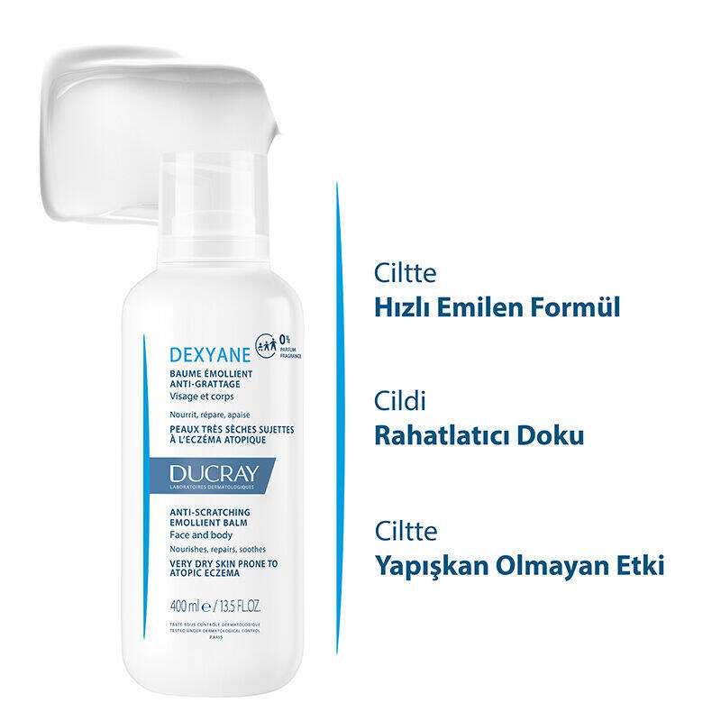 Ducray Dexyane Creme Emolliente Kuru Cilt Nemlendirici 400ml - 2