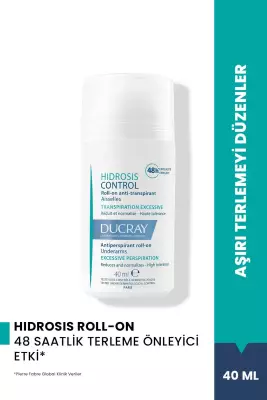 Ducray Hidrosis Terleme ve Ter Kokusu Karşıtı Roll-on 40 ml - 1