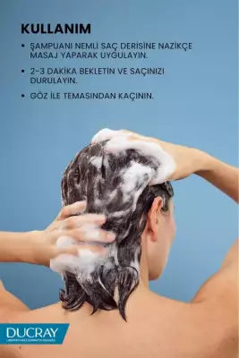 Ducray Kelual Squanorm Kuru Saçlar İçin Kepek Karşıtı Şampuan 400 ml - 4