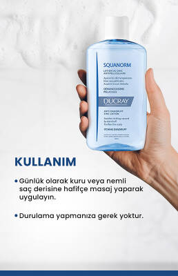 Ducray Squanorm Çinko İçeren Kepek Karşıtı Losyon 200 ml - 3
