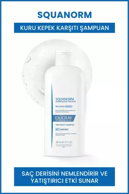 Ducray Squanorm Kuru Kepek Şampuanı 200 ml - 2