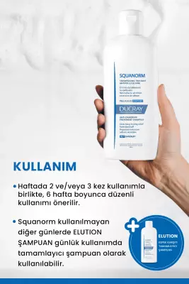 Ducray Squanorm Yağlı Kepek Şampuanı 200 ml - 3