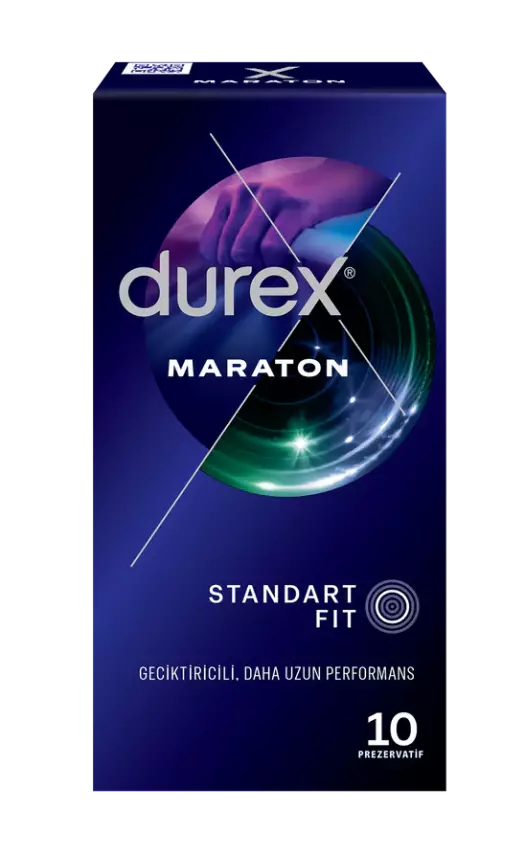 Durex Prezervatif Maraton Standart Fit 10 lu - 1