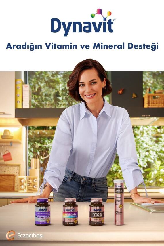 Dynavit Vitamin C+ Sambucus Nigra 15 Efervesan Tablet - 1