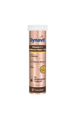 Dynavit Vitamin C+ Sambucus Nigra 15 Efervesan Tablet - 2